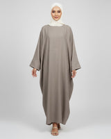Wide Crepe Closed Abaya