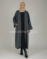 Oversized Crepe Cardigan