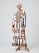 V-Neck Tiered Summer Dress