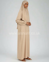 2 Piece Jilbab Abaya + Khimar