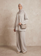 Soft Fluid Wide Leg Trouser Co-ord Set