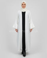 Wide Crepe Cardigan
