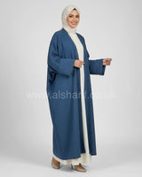 Wide Crepe Cardigan