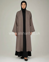 Oversized Crepe Cardigan
