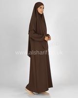 2 Piece Jilbab Abaya + Khimar