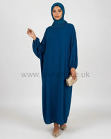 Plain Closed Crepe Abaya