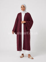 Wide Sleeves Abaya Coat