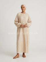 Wide-Fit Modest Maxi Dress