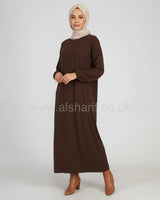 Plain Closed Crepe Abaya