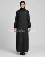 Textured Dress With Hijab