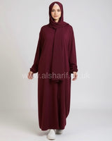 Abaya With Attached Hijab