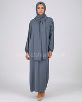 Abaya With Attached Hijab