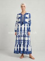 V-Neck Tiered Summer Dress