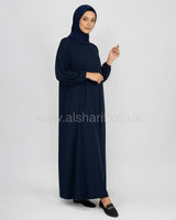 Plain Closed Crepe Abaya