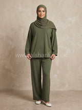 Soft Fluid Wide Leg Trouser Co-ord Set