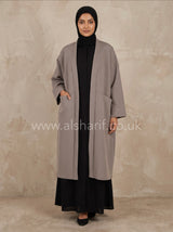 Oversized Felt Winter Coat