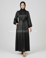 Satin Abaya Dress