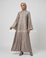 Satin Swirl Maxi Dress