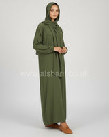 Abaya With Attached Hijab