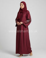 Silk Abaya Dress