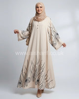 Flared Abaya Dress