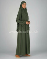 2 Piece Jilbab Abaya + Khimar