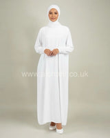 Closed Batwing Crepe Abaya