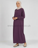 Plain Closed Crepe Abaya