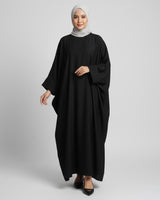 Wide Crepe Closed Abaya