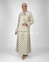 Polka Dot Skirt & Top Co-Ord Set