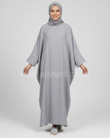 Wide Crepe Closed Abaya