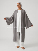 Wide Sleeves Abaya Coat