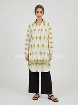 Geometric Print Wide Tunic Top