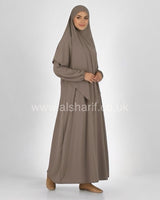 2 Piece Jilbab Abaya + Khimar
