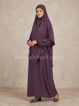 2 Piece Jilbab Abaya & Khimar Set