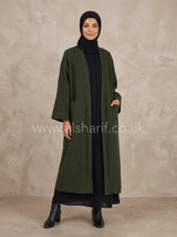 Oversized Felt Winter Coat
