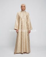 Satin Swirl Maxi Dress