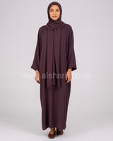 Abaya With Attached Hijab