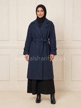 Elegant Belted Trench Coat