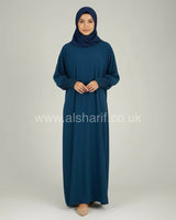 Closed Batwing Crepe Abaya