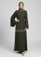 Premium Satin Abaya Dress