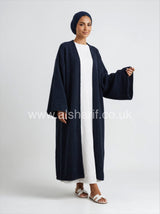 Wide Sleeves Abaya Coat