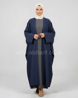 Wide Crepe Cardigan