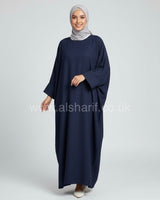 Wide Crepe Closed Abaya