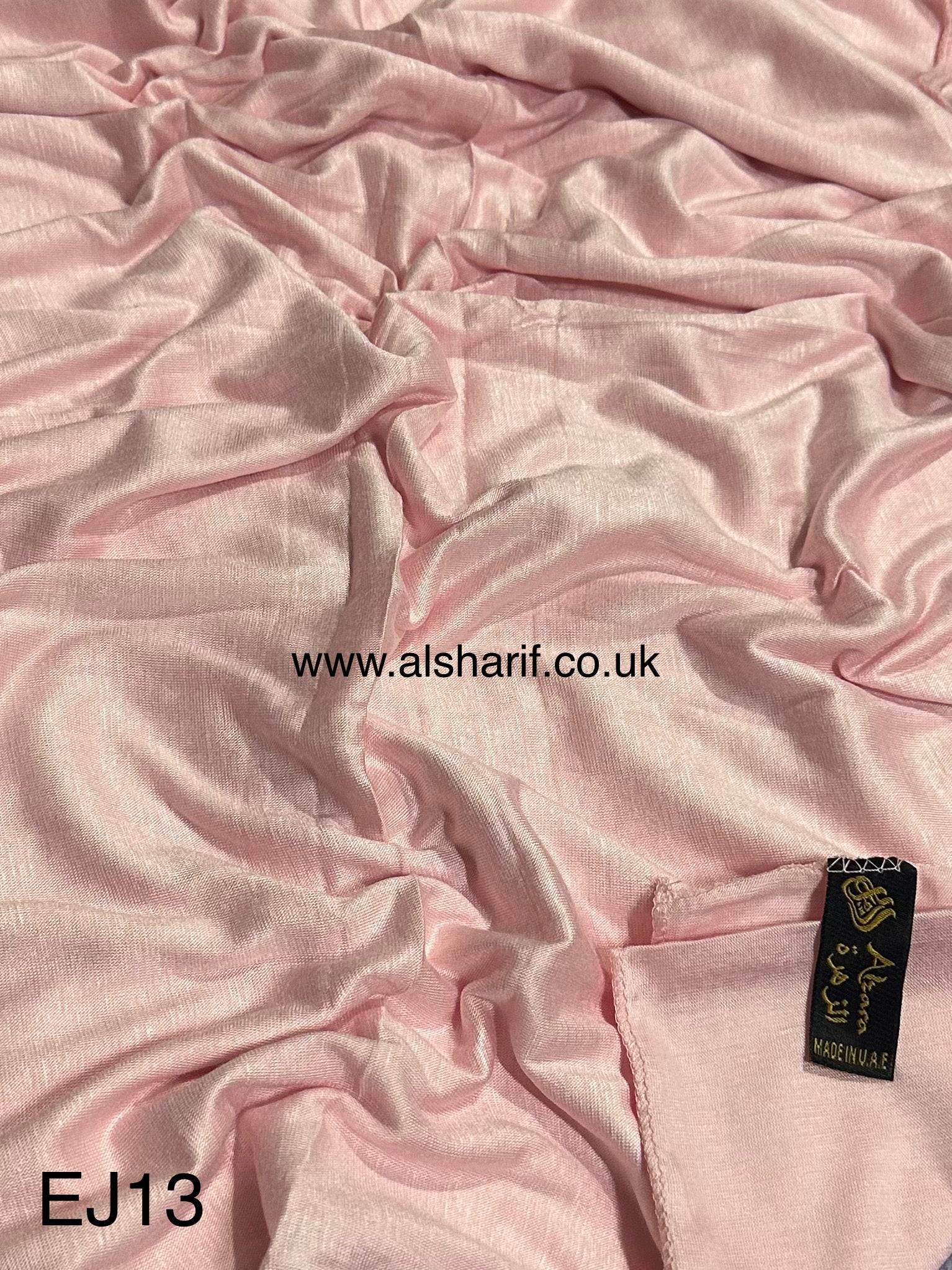 Emirati Jersey Hijab Peach Pink