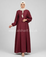 Satin Abaya Dress
