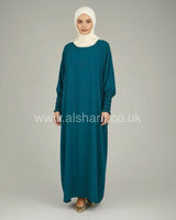 Closed Batwing Crepe Abaya