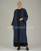 Oversized Crepe Cardigan
