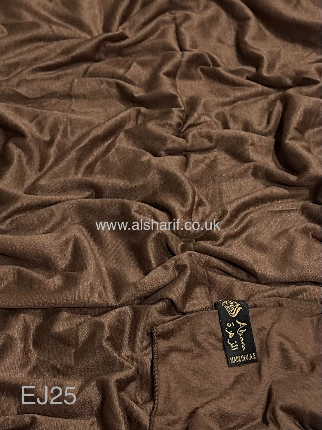 Emirati Jersey Hijab Brown 