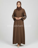 Silk Abaya Dress